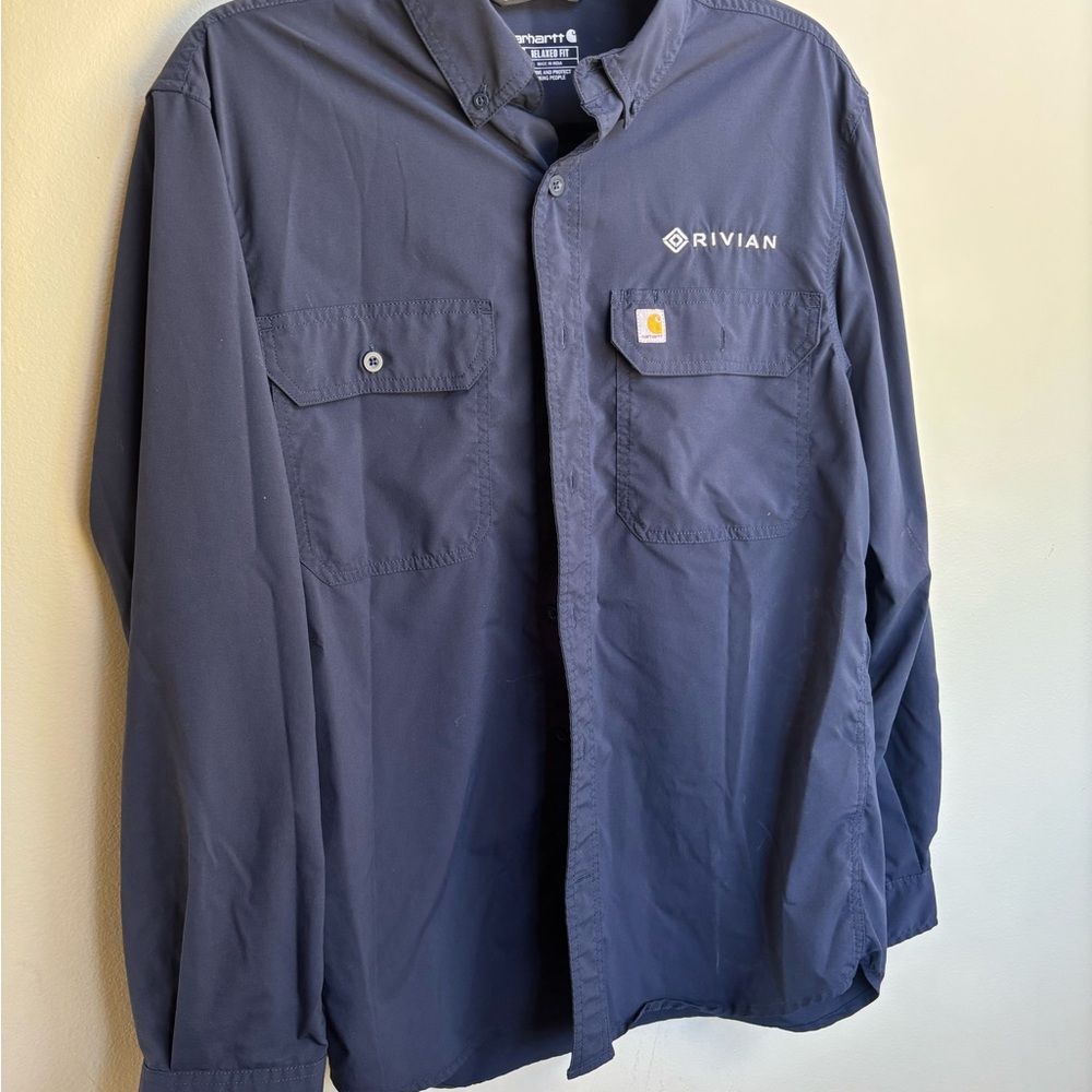 Carhartt Navy Rivian Shirt